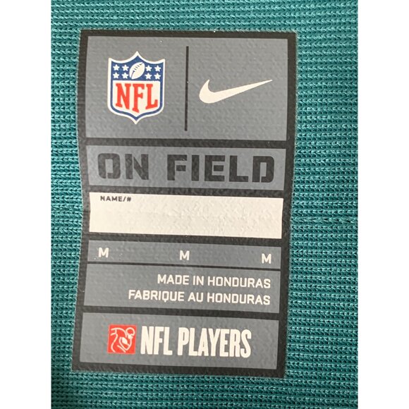 M Womens Nike NFL On Field Philadelphia Eagles Carson Wentz Jersey Green New - Picture 4 of 8